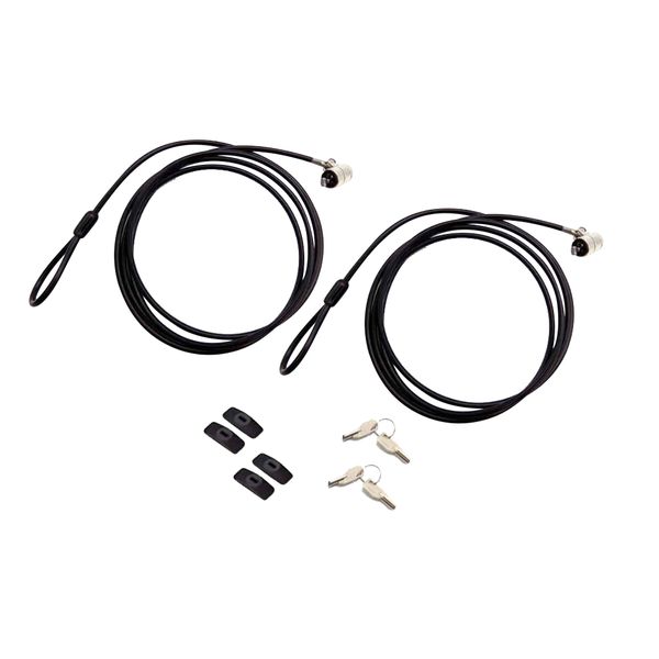 Killer Deals Anti-Theft Hardware Cable Lock- PC, Laptop, Tablet &amp; Phone x2