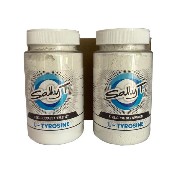 2 x Sally T. L-Tyrosine Powder 100g (Value Pack)