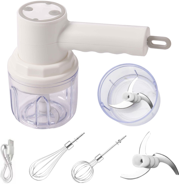 USB Rechargeable Wireless Hand Mixer White Buy Online in South Africa