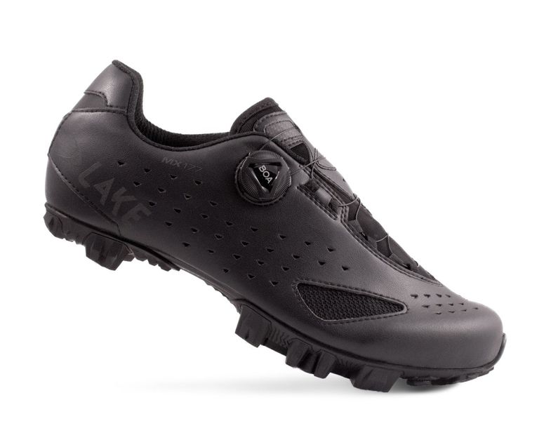 Lake Cycling Shoes MX177 Black/Black
