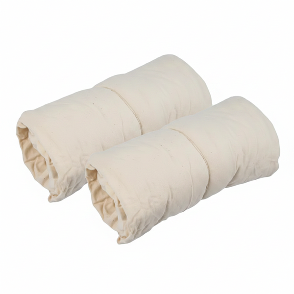 Economy 1kg Fine Grain White Cotton Mutton Cloth for Cleaning &amp; - 2 Pack