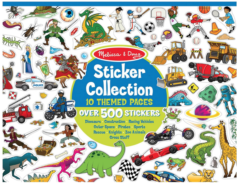 Melissa &amp; Doug Sticker Collection - Blue
