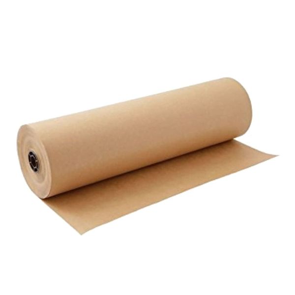 Craft Natural Brown Wrapping Paper Roll (30cm x 50m)