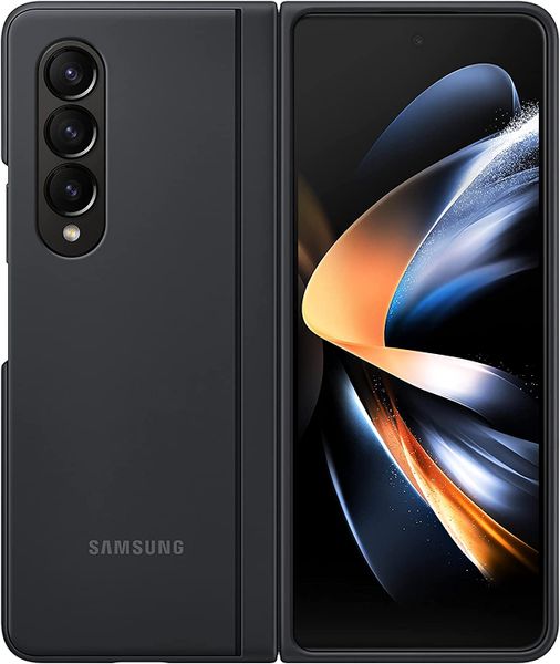 Samsung Original Slim Standing Cover For Samsung Galaxy Z Fold 4 - Black
