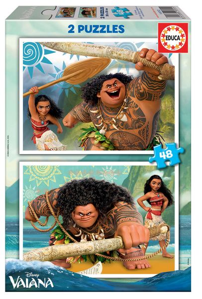 Educa Moana Puzzles (2x 48 Pieces)