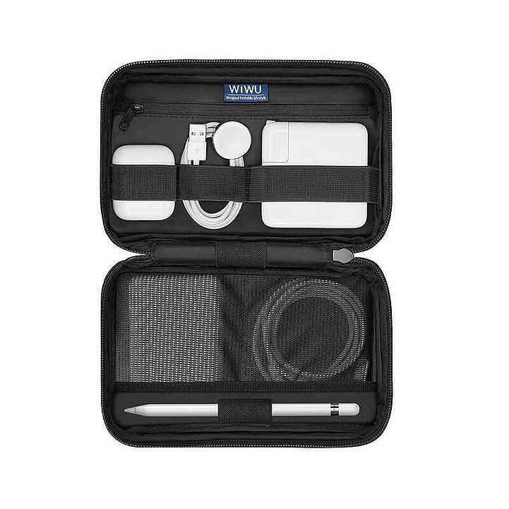 WiWu Macbook Mate Passport Holder Storage Case: 24 x 13 x 3cm