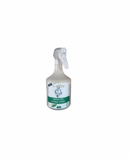 Calro Neem Oil Stable Spray 1L (Trigger Bottle) for Horse &amp;Pets