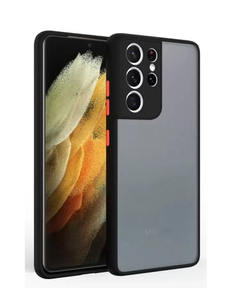 Slim Fit Hard Case for Samsung Galaxy S21 Ultra- Black