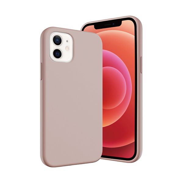 Switcheasy Skin Silicone Case For iPhone 12 MINI - Pink Sand