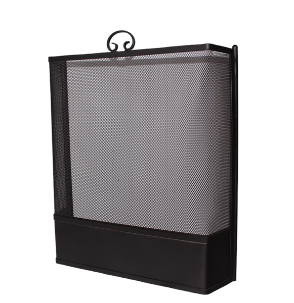 Free Standing Traditional fire screen / spark guard.