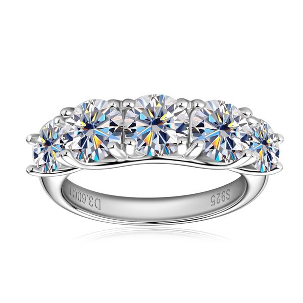ZELTRYN 925 Silver 3.6-Carat Moissanite Ring
