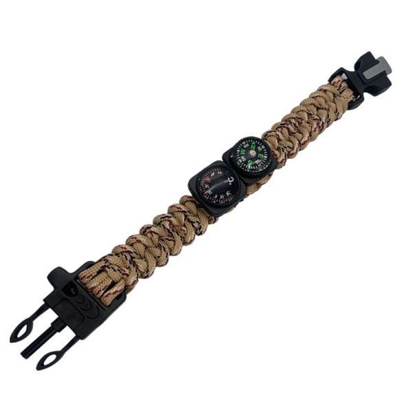 Outdoor Hiking Survival Bracelet Tool