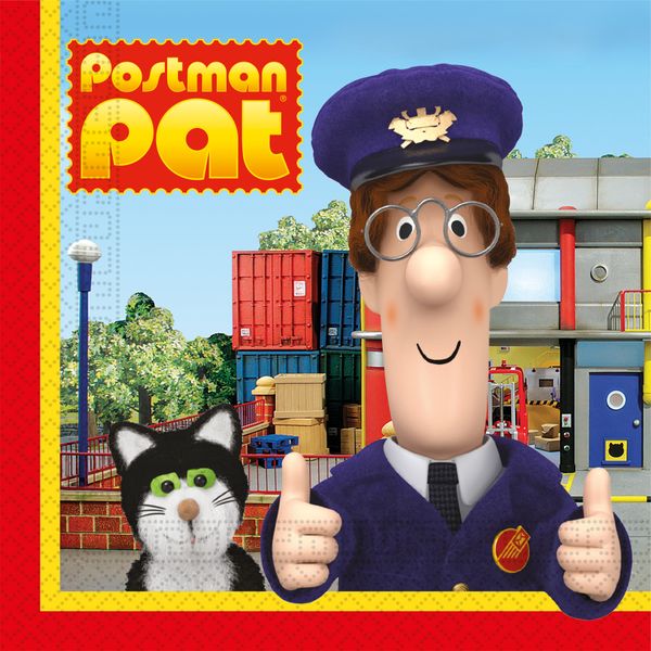 Postman Pat Two Ply Paper Napkins