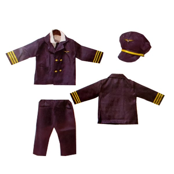 Pilot Dress Up Costume - Navy
