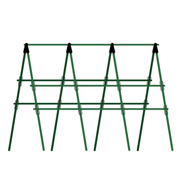 A-Frame Garden Trellis 150x150cm Green Plastic DIY Assembly Kit