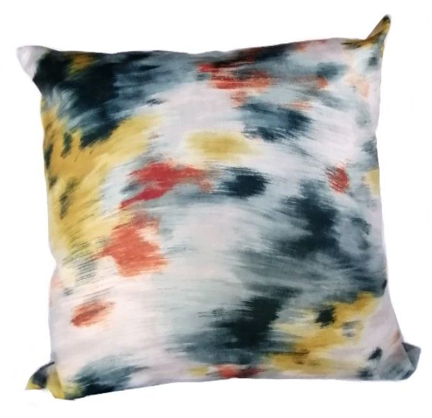 Upholstery Velvet Scatter Cushion - Teal Multi