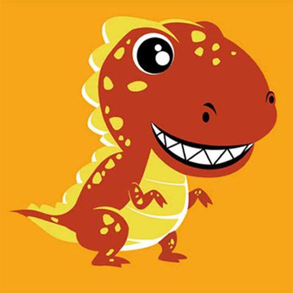 Iconix Painting By Numbers for Kids | Tiny T-Rex