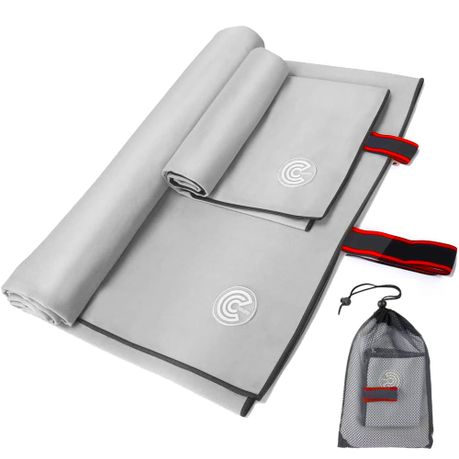 Sport Gym Towel Set of 2 - Microfiber Quick Dry Sweat Absorbent Towel Image