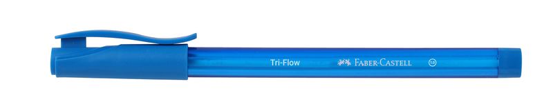 Faber Castell, Tri-Flow Ball Pen -Light Blue 50'S