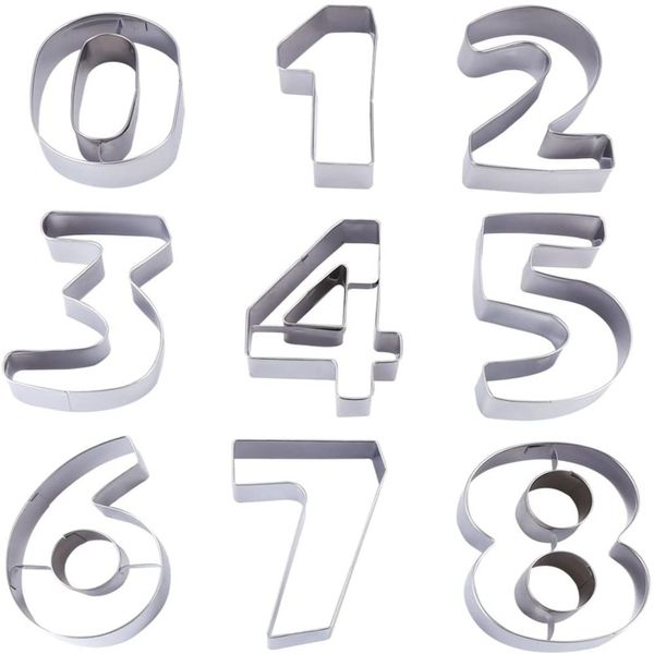 Number Cookies Cutter