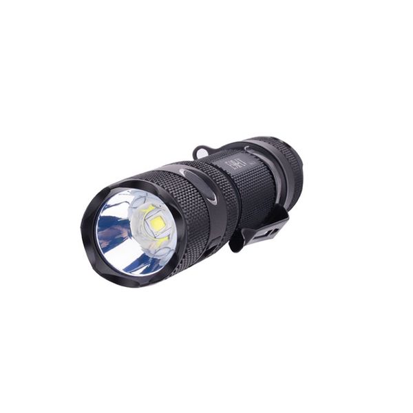Powertac E9R-UV Recahrgeable flashlight, 1300 Lumen, 220m throw