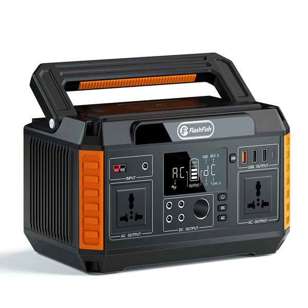 Flashfish 500W Portable Power Station 520Wh Loadshedding Power