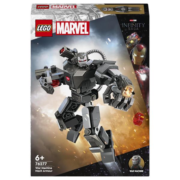 LEGO® Marvel War Machine Mech Armour 76277 Building Toy Set - 154 Pieces