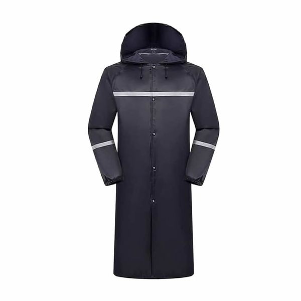 Rain Coats with Hoods,Reusable Waterproof Long Rain Jacket,Reflective