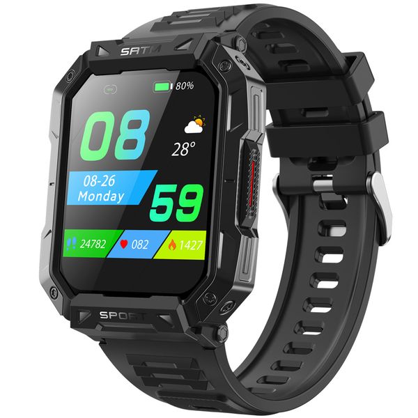 Military Smart Watch for Men, Fitness Watch with Answer/Make Call