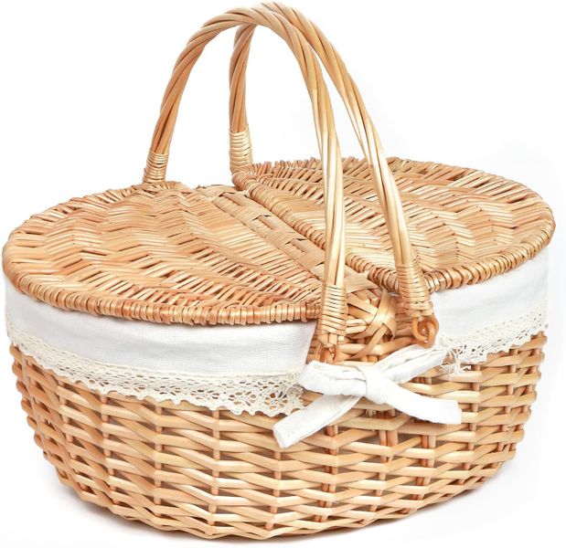Woven Picnic Basket