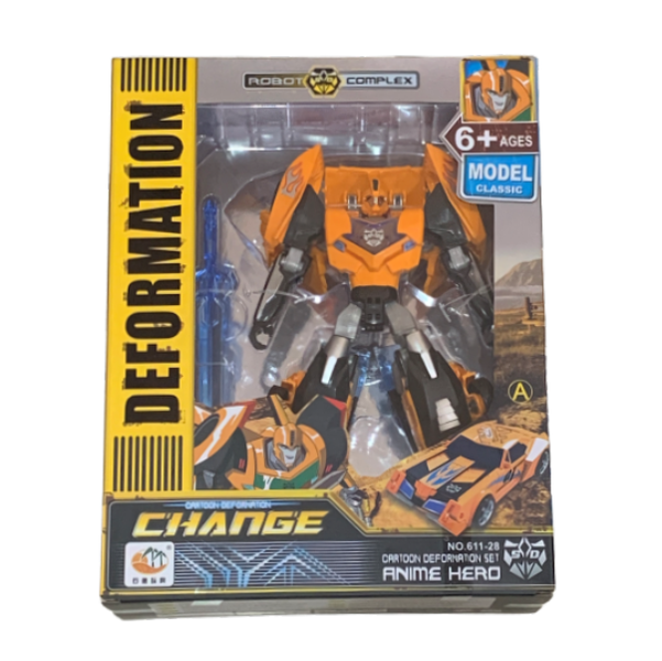 Deformation Change Robot to Car Toy