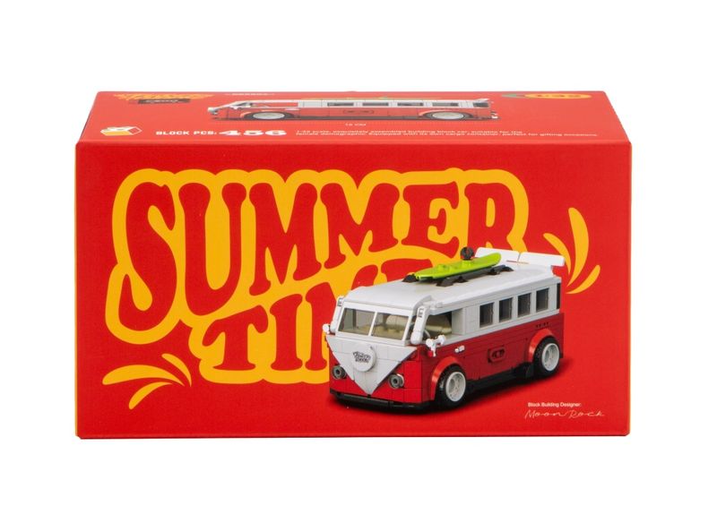 Power Block 1/32 Summer Time T1 Camper - 407 Piece - 16cm Long