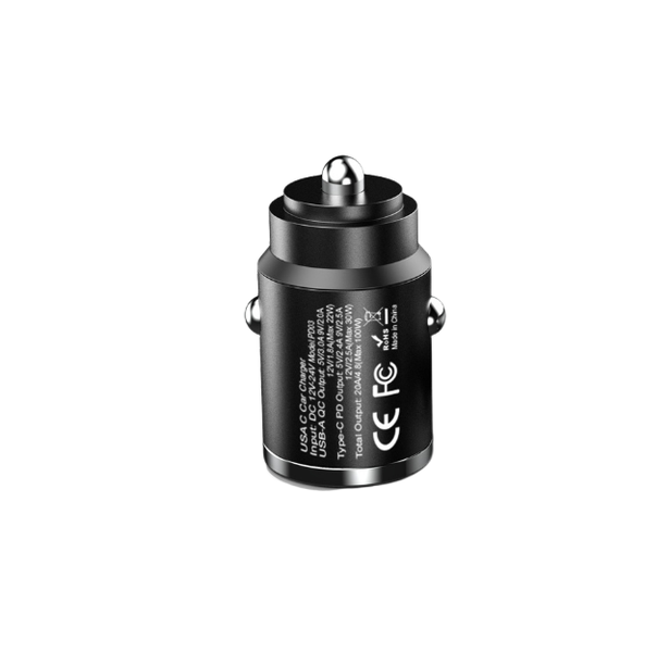 In-Car Charger, Hidden Design, 100W Super Fast Charging