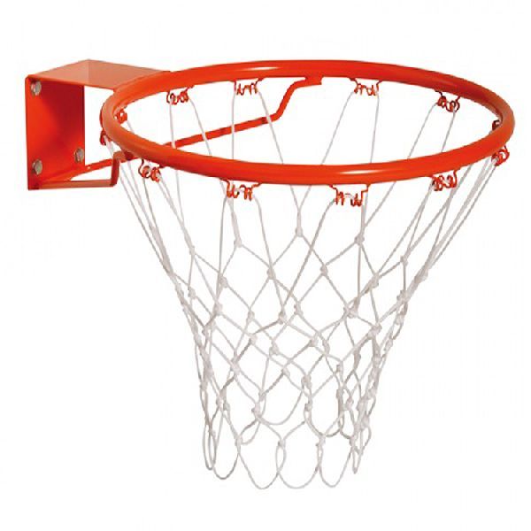 Basketball Hoop with Net Solid Steel Ring 45cm Diameter
