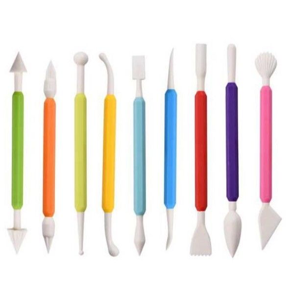 9 Piece Dual Sided Cake Decorating Kit