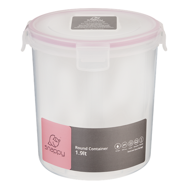 Snappy - Round Food Storage Container - 1.9 Litre