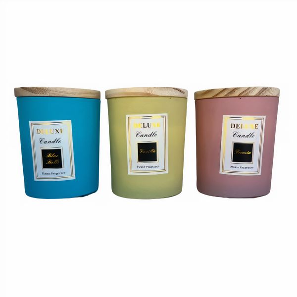 3 Pieces Luxury Fragrance Scented Candles - 8cm