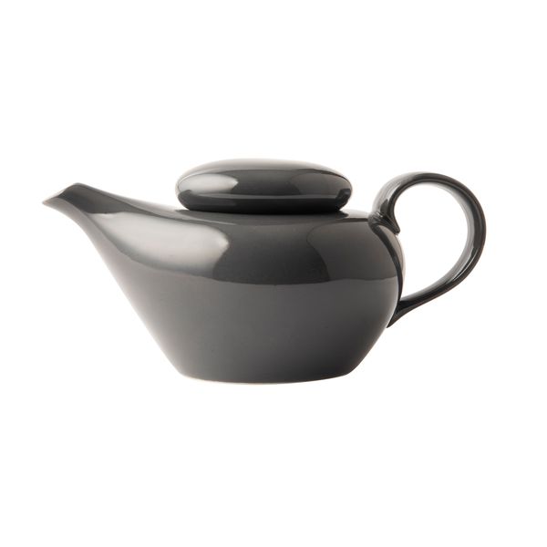 OMADA Irregular Dark Grey Tea Pot