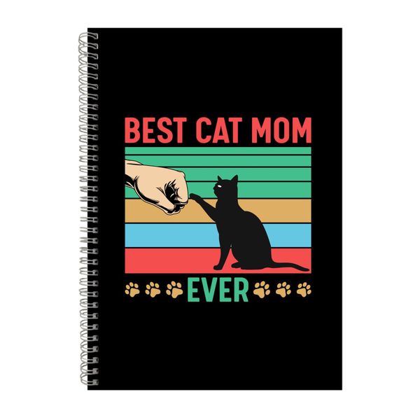 Cat Mom Notebook Pet Gift Idea A4 Notepad 122