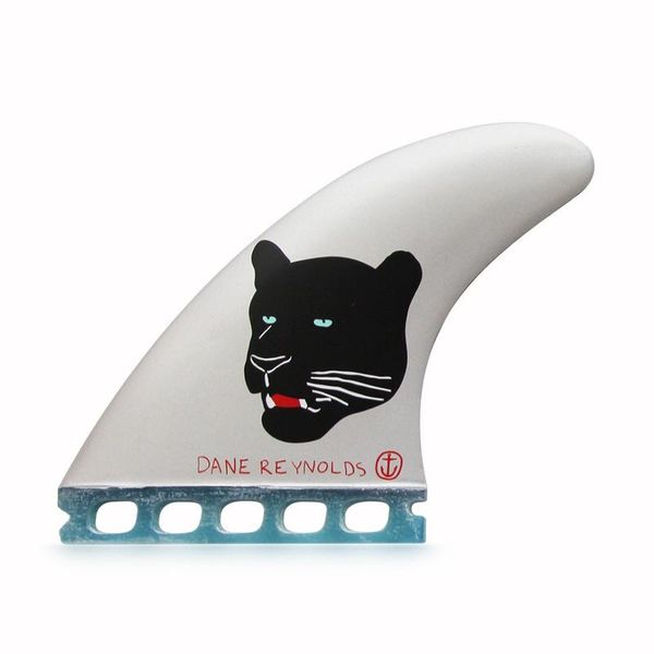 Captain Fin Dane Reynolds Large Thruster ST Fin Silver