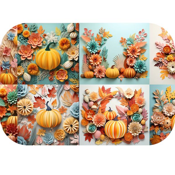 3D Pumpkin Printed Mouse Pad