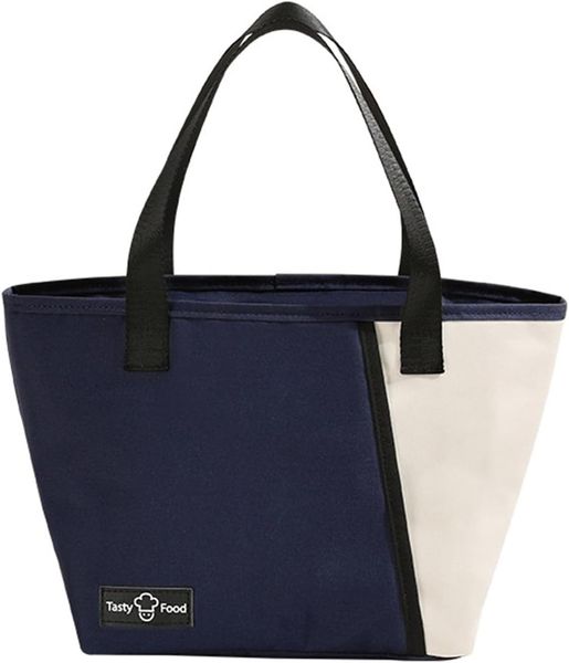 Polyester Material Zipper Insulated Lunch Bag