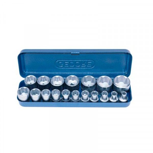 Gedore Socket Set - C19Mk - 8mm-32mm - 18 Piece