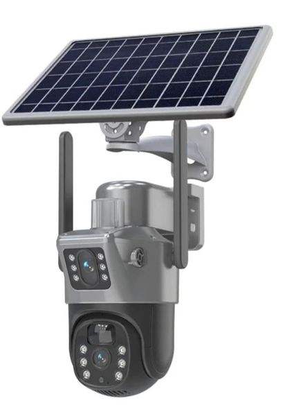Dual Lens 4G Solar Camera