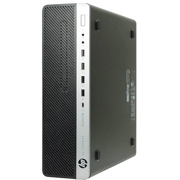 Certified Pre-Owned HP EliteDesk 800 G3 SFF - Intel i7-7th Gen 16/512GB SSD