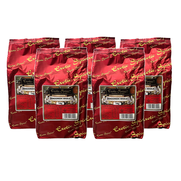 Exotic Spices Fenugreek (Whole) 1 kg - 5 pack