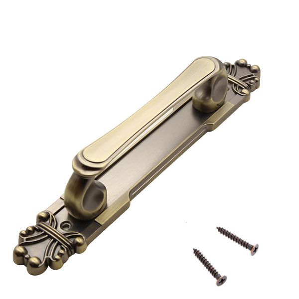 34cm Barn Door Handle Brass Sliding Door Furnitures Cabinet Drawer Pull