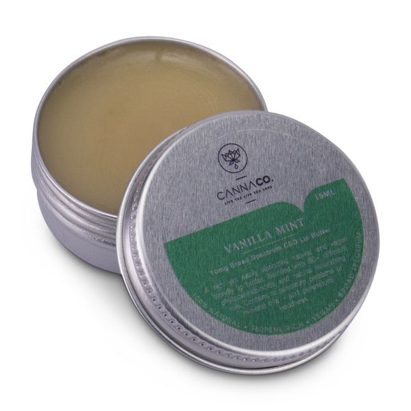 Cannaco - Lip Butter - Vanilla Mint - 15g