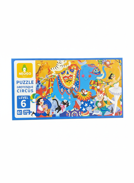 Neogo Grotesque Circus 300 Piece Puzzle - Fun &amp; Colourful Kids Puzzle 6+