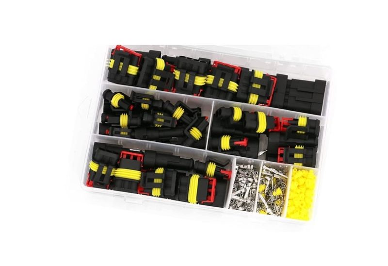 Waterproof Wire 1.5mm Series Terminal Connector (1-4pin Connector(384 pcs))